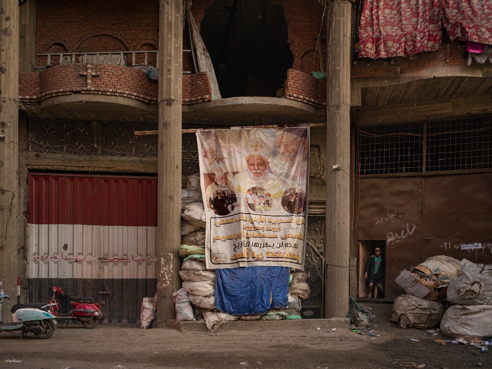 The Garbage City in Cairo by Li Fan